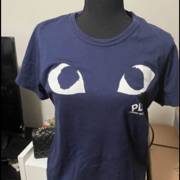 Comme de Garcons Play large tshirt -women - Picture 1 of 4
